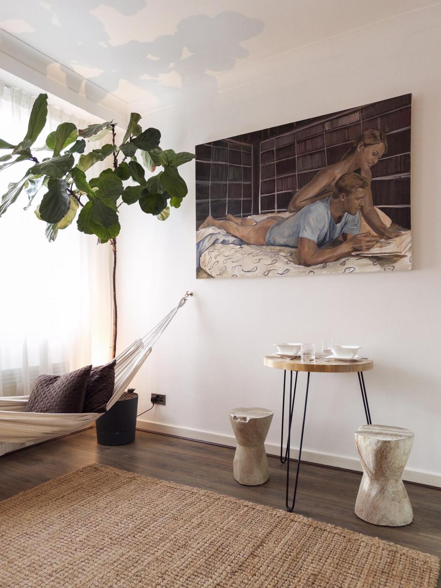 Апартаменты Tranquil Oasis W 100Inch Cinema & Hammock, By The Design Traveller Лондон Экстерьер фото